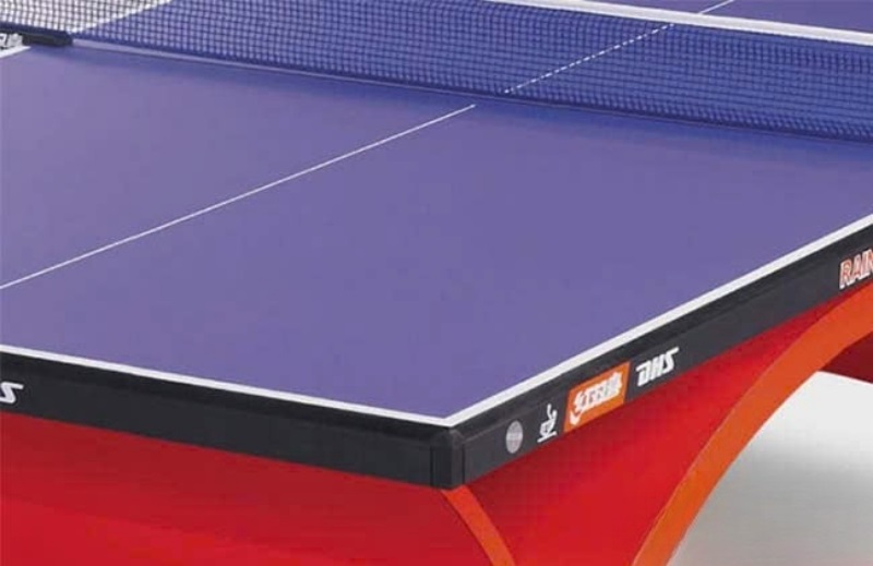 Bàn bóng bàn DHS Rainbow 6 Mặt bàn tiêu chuẩn với độ dày 30mm kiểm soát bóng chính xác