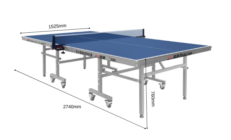 Bàn bóng bàn Double Fish 203M 3 Bàn bóng bàn Double Fish 203MGiá bán: 12.700.000 đồng