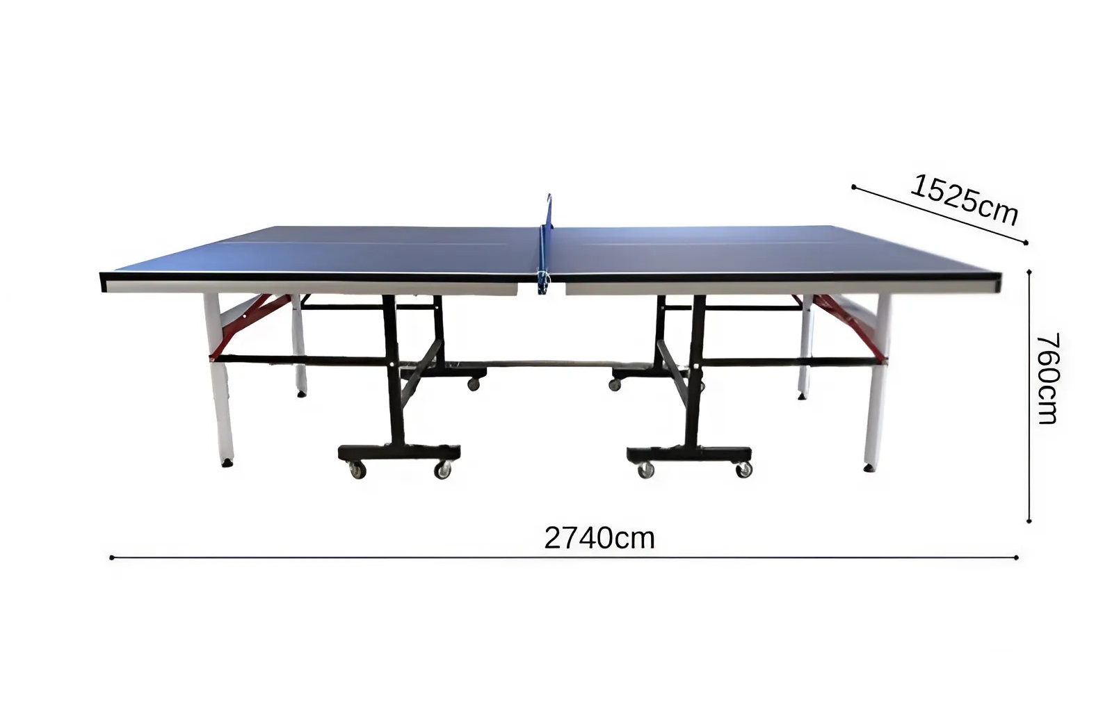 kích thước bàn bóng bàn giá rẻ vinasport MDF-06