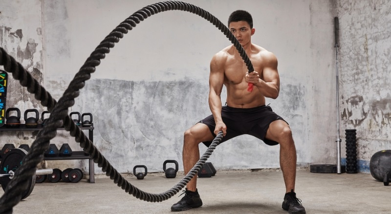 dây thừng tập thể lực
