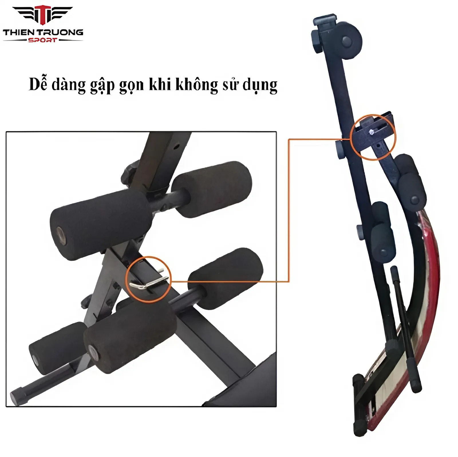 Ghế cong tập bụng Xuki có càng