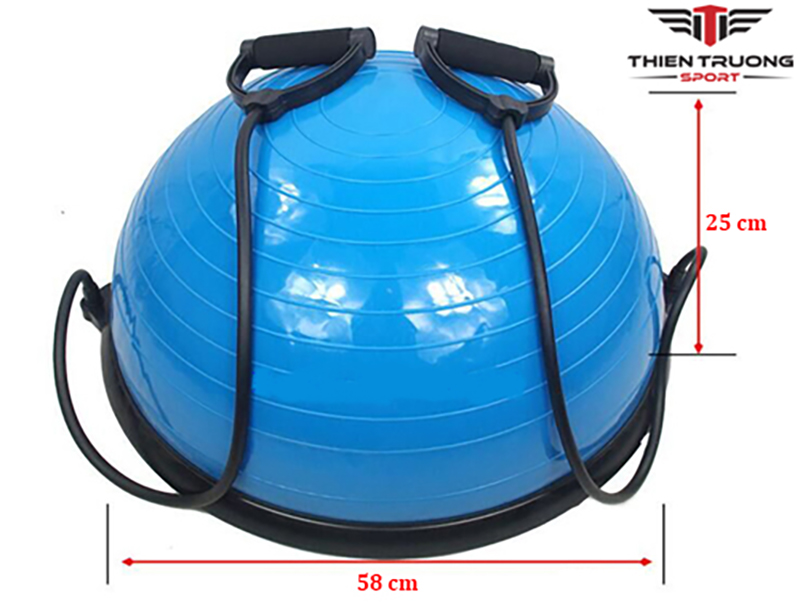 Kích thước bóng tập thăng bằng Bosu
