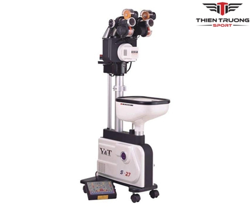 ảnh thumb Máy bắn bóng bàn Y&T S27 (2 nòng)