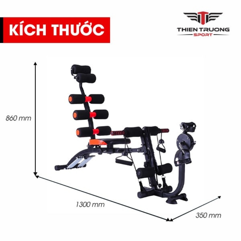 Máy tập cơ bụng Six Pack Care 2022 