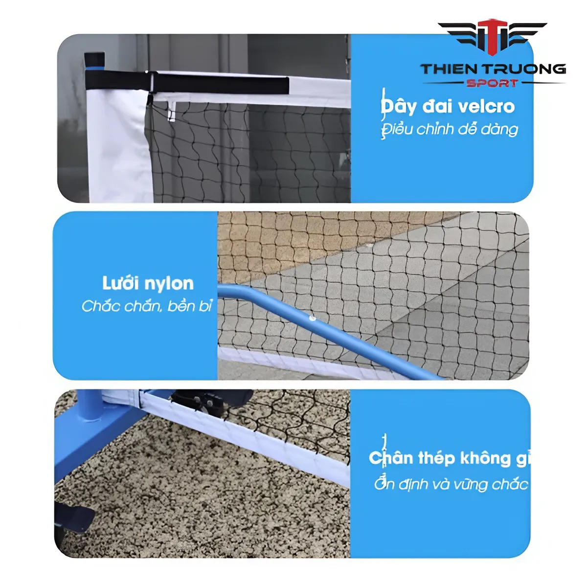 Trụ lưới di động Pickleball X-ACE 4 Trụ lưới di động Pickleball X-ACE