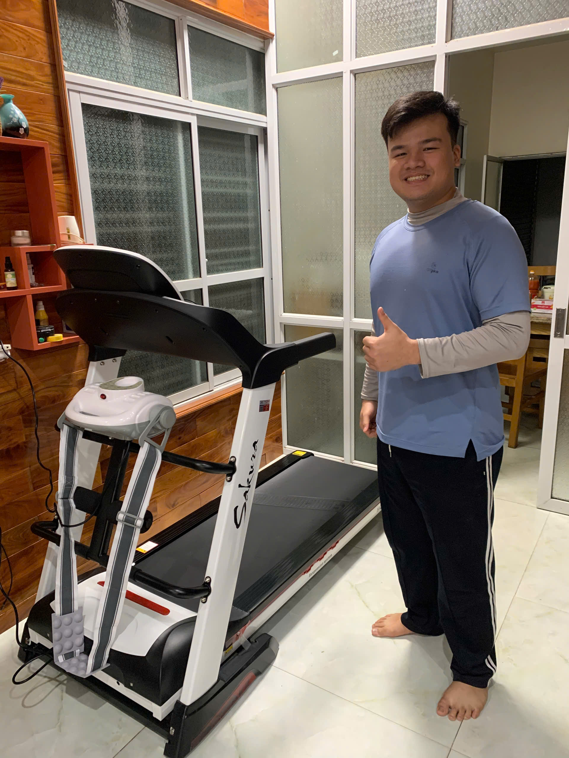 Máy chạy bộ điện đa năng HQ-V2C 9 mua máy chạy bộ chất lượng, uy tín