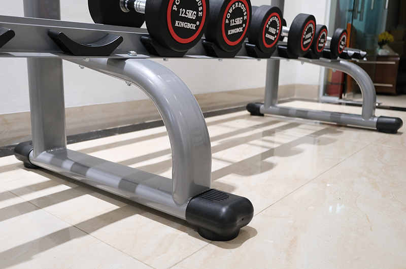 Giá để tạ 2 tầng loại 10 cặp HQ-10 6 Chân giá để tạ