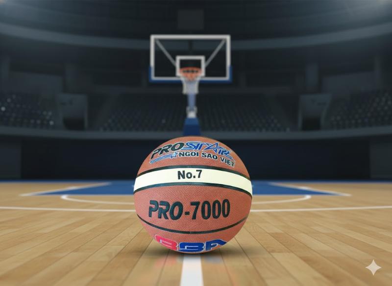Thông tin quả bóng rổ dán B7 Prostar Pro 7000