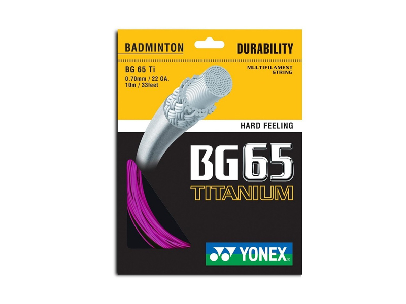 Dây vợt cầu lông Yonex BG 65 Ti 3 Dây vợt cầu lông Yonex BG 65 Ti