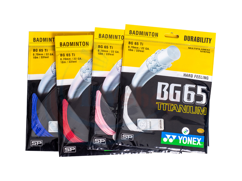 Dây vợt cầu lông Yonex BG 65 Ti 4 Dây vợt cầu lông Yonex BG 65 Ti