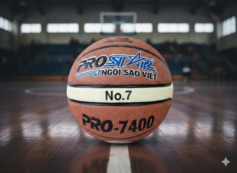 Thông tin quả bóng rổ dán B7 Prostar Pro 7400