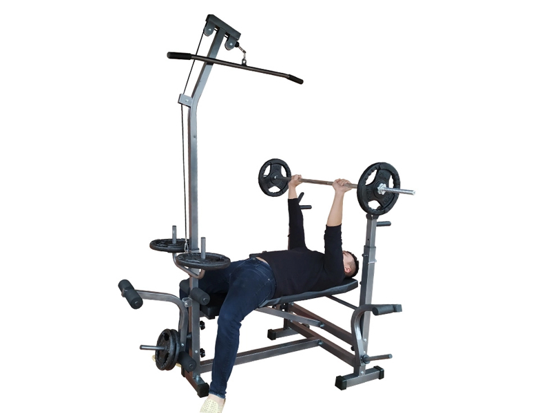 Tập luyện với ghế tập tạ đa năng Thanh Xuân