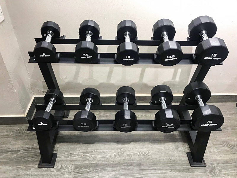 Giá để tạ tay 2 tầng 5 cặp JD8610