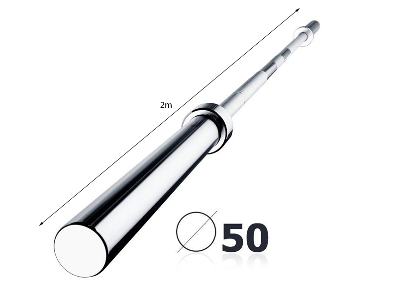Kích thước đòn tạ 2m phi 50