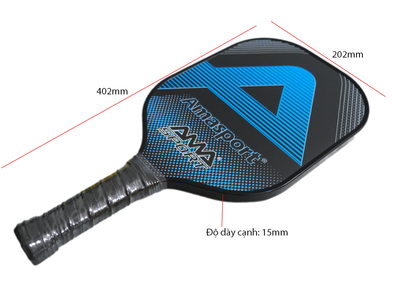 Kích thước vợt Pickleball 4001