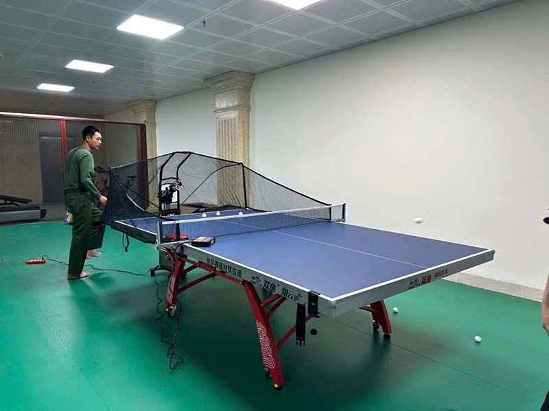 Máy bắn bóng bàn Y&T 989F 6 Hình ảnh sản phầm Máy bắn bóng bàn Y&T 989F được lắp đặt cho khách hàng