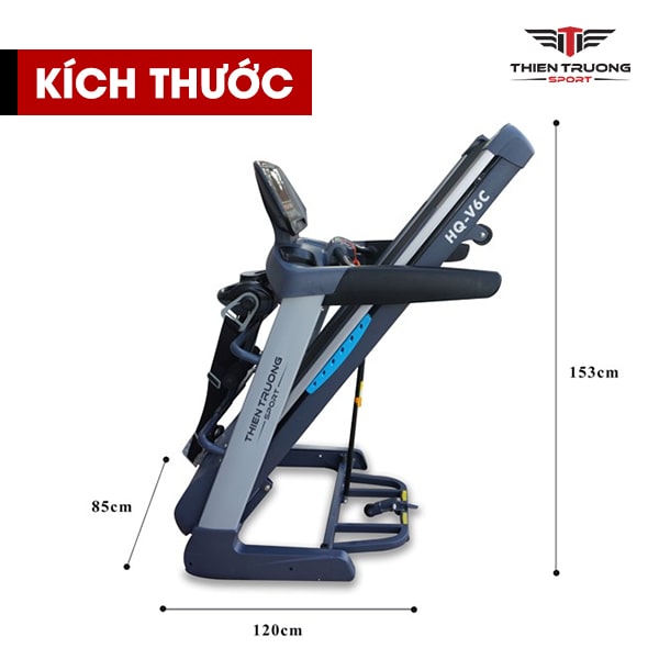 Máy chạy bộ điện đa năng HQ-V6C
