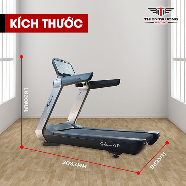 Máy chạy bộ phòng Gym Sakura V9 