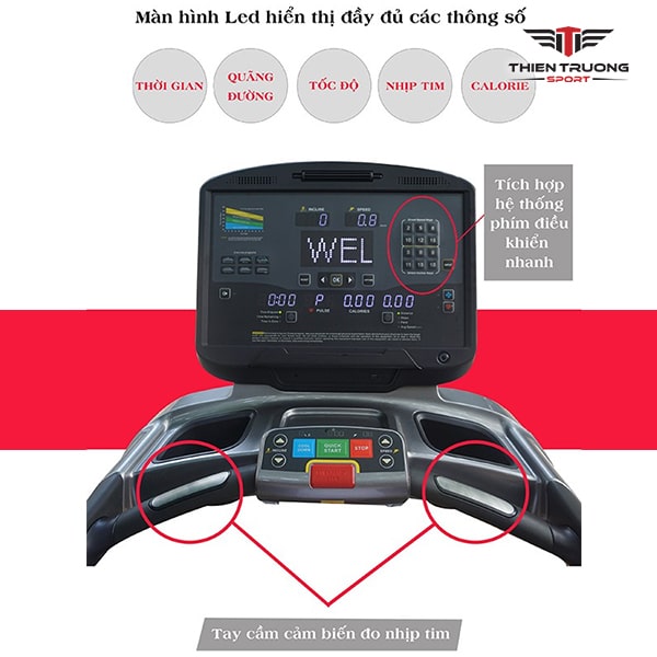 Máy chạy bộ phòng Gym Sakura V9 