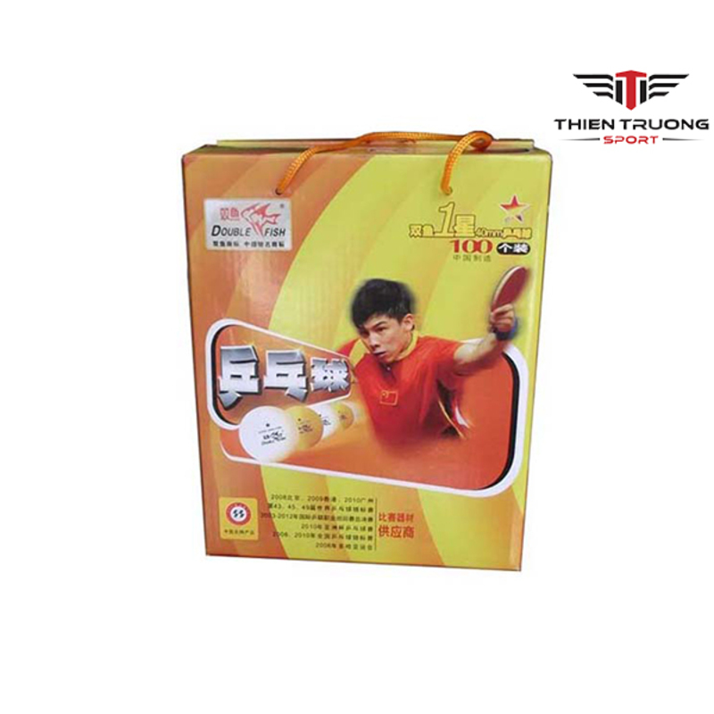 Quả bóng bàn tập luyện Double Fish 3 Quả bóng bàn tập luyện Double Fish