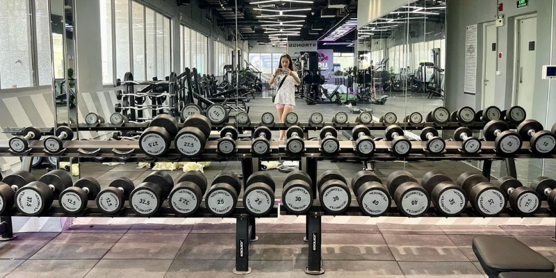 Tạ tay Technogym (70.000/Kg) 5 Tạ Technogym có nhiều mức tạ khác nhau