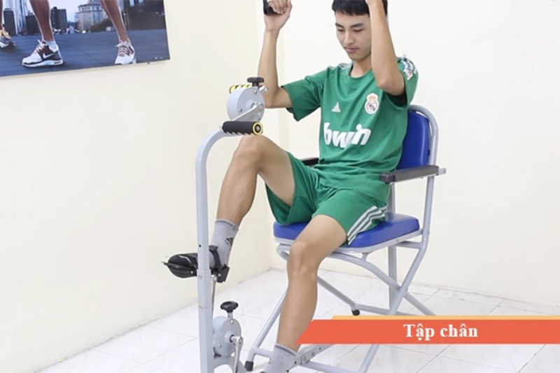 Tập chân cùng phục hồi chức năng ghế 3 in 1
