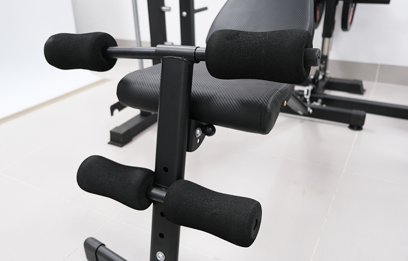 Vị trí tập chân bọc mút êm ái 