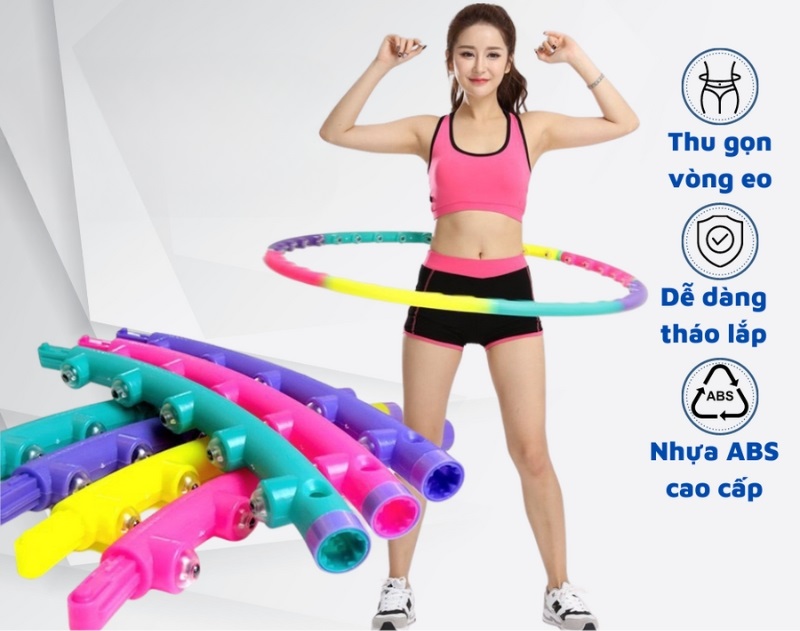 vòng lắc eo bằng nhựa