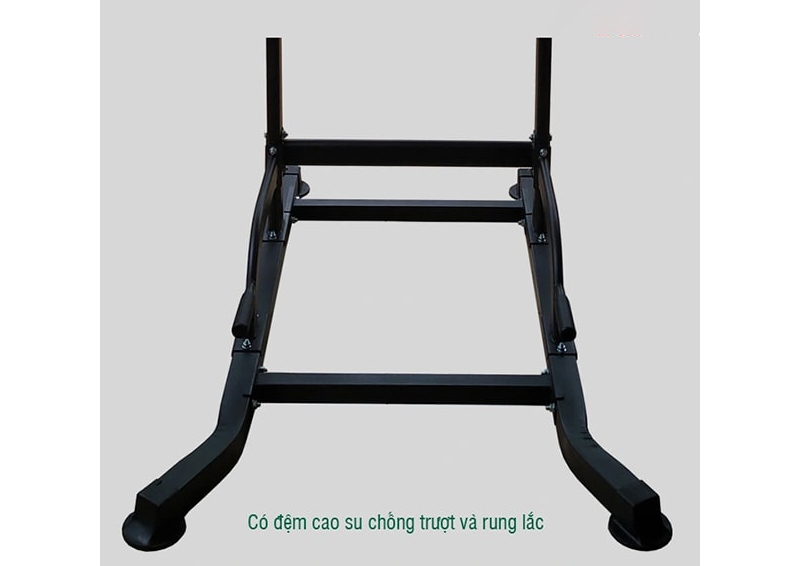 Chân đế có đệm cao su chống trượt tốt 