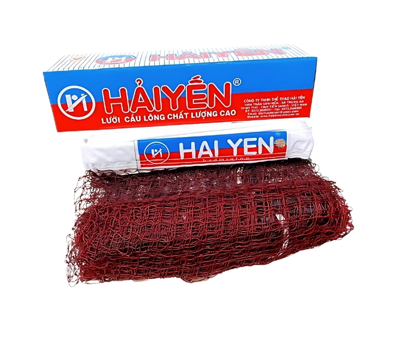 Lưới cầu lông Hải Yến thi đấu