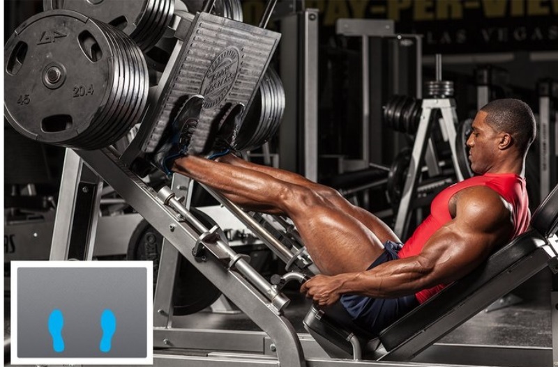 Leg Press là gì? Hướng dẫn tập Leg Press đạt kết quả tốt nhất 8 Low Foot Placement Leg Press