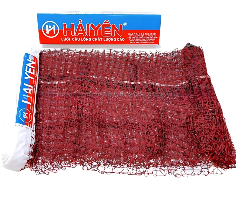 Lưới cầu lông Hải Yến thi đấu