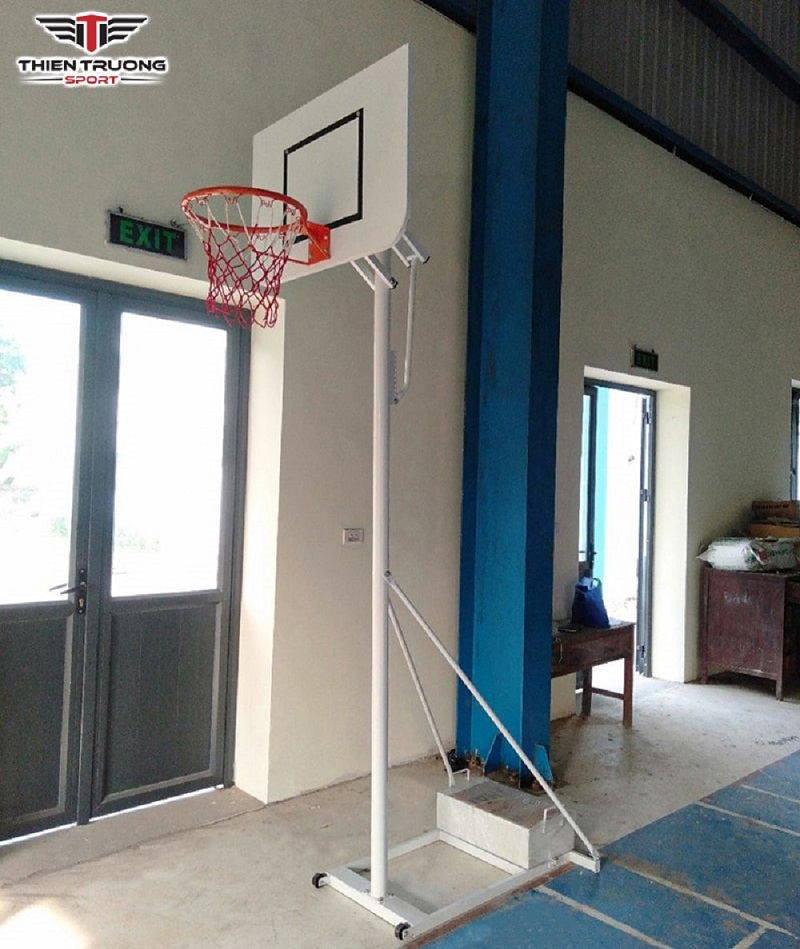 Trụ bóng rổ học sinh Thăng Long TBRHS 5 Cấu tạo trụ bóng rổ học sinh Thăng Long