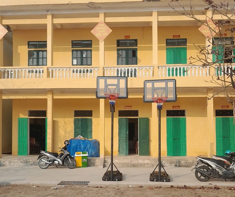 Thông số kỹ thuật của trụ bóng rổ di động S021
