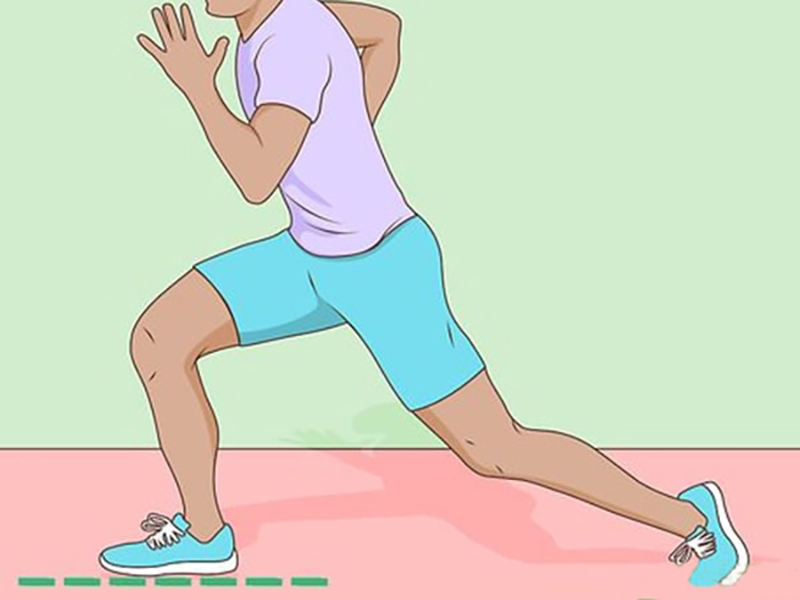 Tập kỹ thuật nhảy xa ưỡn thân với 4 giai đoạn chính 1 Giai đoạn chạy đà nhảy xa