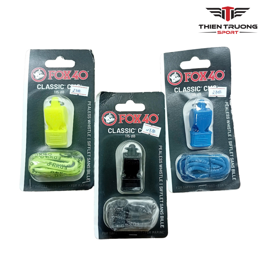 Còi trọng tài Fox 40 3 Còi trọng tài Fox 40