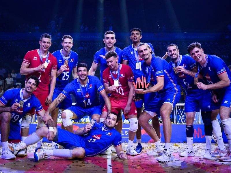 Khám phá top 10 đội bóng chuyền nam mạnh nhất thế giới 2 Đội tuyển bóng chuyền nam Pháp là biểu tượng của đẳng cấp và tài năng