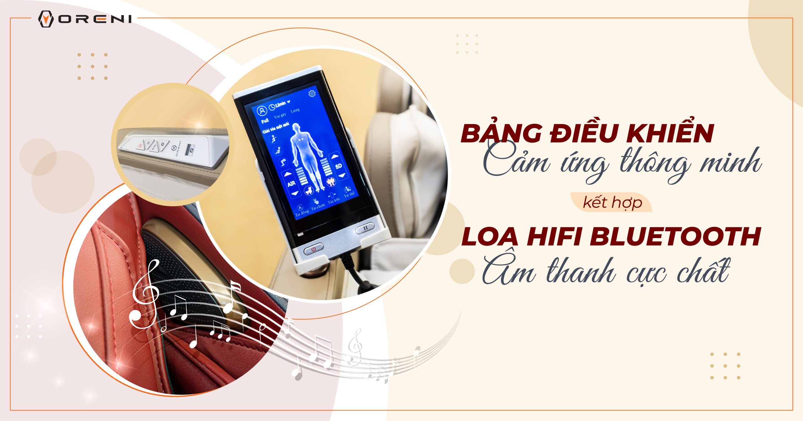 Ghế massage Oreni OR-500