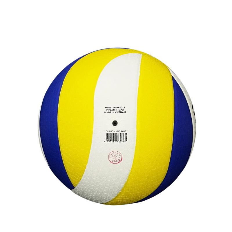 Quả bóng chuyền da PU Dragon Master DG 6600 2 Quả bóng chuyền da PU Dragon Master DG 6600