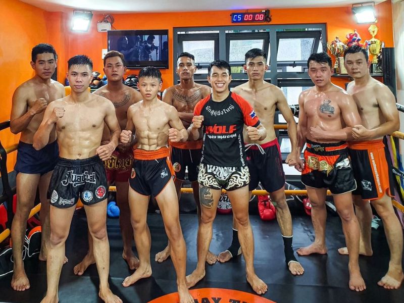 Địa điểm học võ Muay Thái ở TPHCM  Wolf Muay Thai Gym 