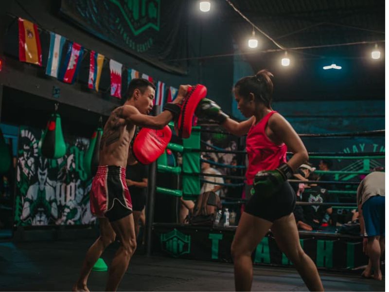 Lớp học Muay Thái ở TPHCM Hit Muay Thai & Fitness Center