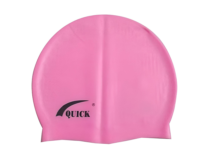 Mũ bơi Quick màu hồng 