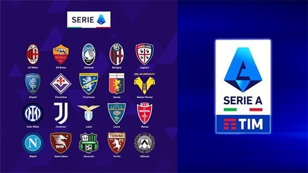 Các đội tham gia Serie A 