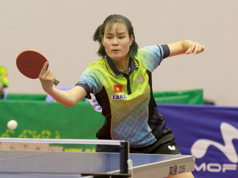 Top 8 tay vợt bóng bàn Việt Nam gây ấn tượng nhất 6 Tay vợt bóng bàn Việt Nam: Nguyễn Thị Nga