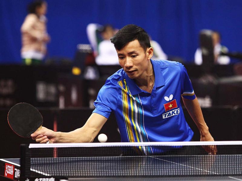 Top 8 tay vợt bóng bàn Việt Nam gây ấn tượng nhất 8 Tay vợt Đinh Quang Linh đã để lại dấu ấn sâu đậm trong làng thể thao nước nhà