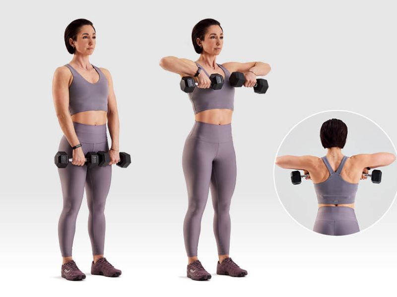 Barbell Shrug là gì? Cách tập phát triển cầu vai tốt cho Gymer? 6 Bài tập Dumbbell Upright Row