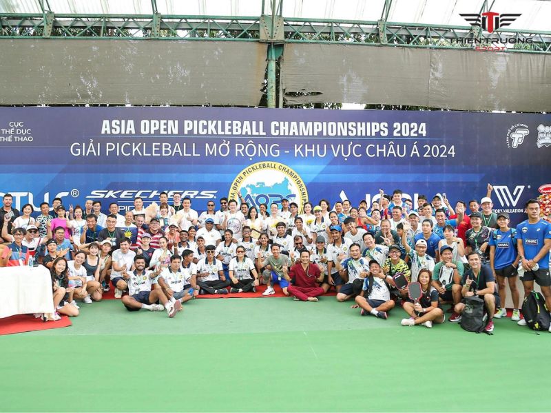 Cập nhật các giải đấu Pickleball tại Việt Nam mới nhất 2025 3 Giải đấu Pickleball Châu Á Mở rộng 2024