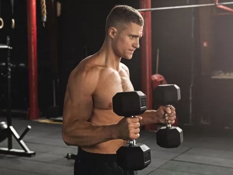 Hammer Curls không chỉ phát triển bắp tay trước mà còn ảnh hưởng đến các nhóm cơ phụ