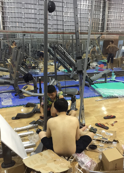 Dự án thi công và lắp đặt phòng tập Gym tại Văn Yên, Yên Bái 2 Phòng tập Gym tại Văn Yên - Yên Bái