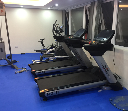 Dự án thi công và lắp đặt phòng tập Gym tại Thái Hà - Hà Nội 1 Máy chạy bộ